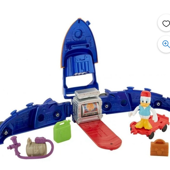 Fischer Price Disney Jr Mickey and the Roadster Racers transforming playset - Picture 10 of 15